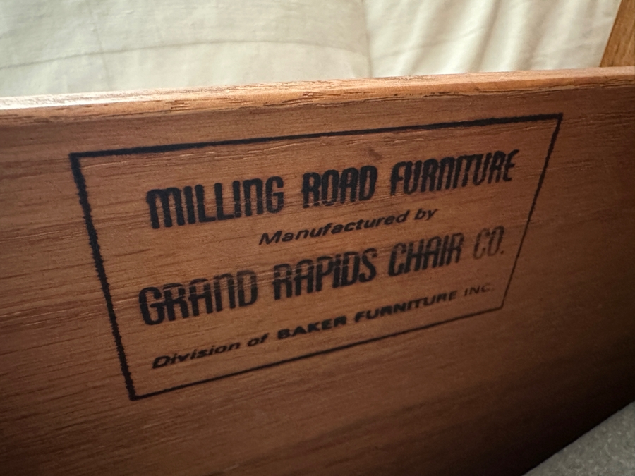 Baker Furniture / Milling Road Furniture Secretary Desk 41.5W X 19D X 43.5H [Photo 5]