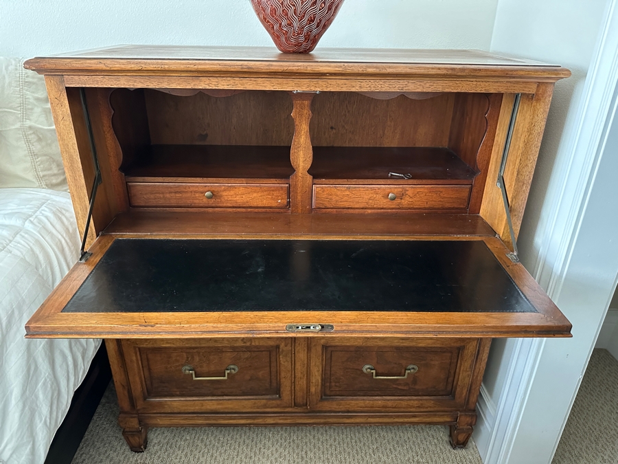 Baker Furniture / Milling Road Furniture Secretary Desk 41.5W X 19D X 43.5H [Photo 2]