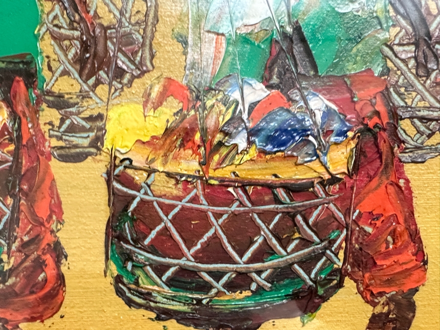 Original Bali Painting On Canvas By S. Tomo [Photo 5]