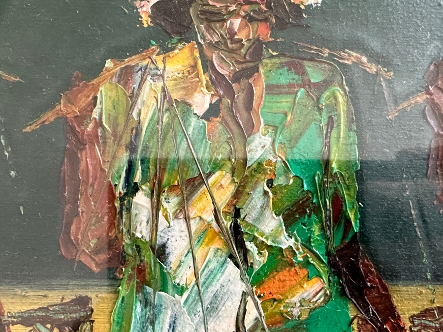 Original Bali Painting On Canvas By S. Tomo [Photo 7]