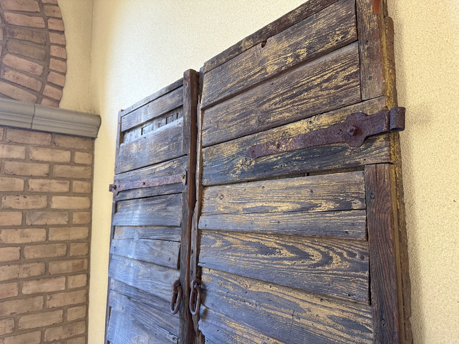 Antique Door With Wrought Iron Hardware [Photo 5]