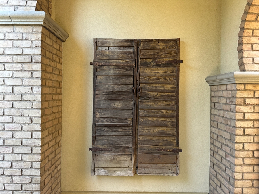 Antique Door With Wrought Iron Hardware [Photo 6]