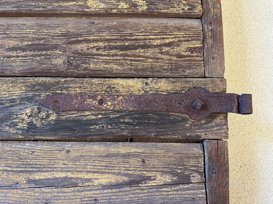 Antique Door With Wrought Iron Hardware [Photo 4]