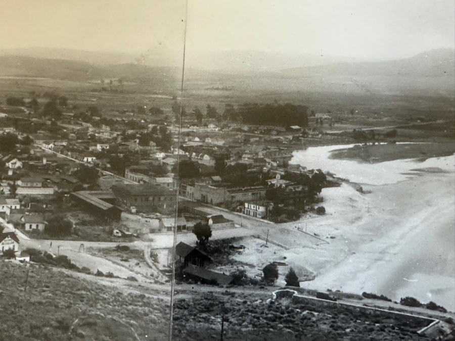 Antique 1926 Panoramic Photograph Of Ensenada, Mexico 34.5 X 8 Framed 43 X 16.5 [Photo 8]