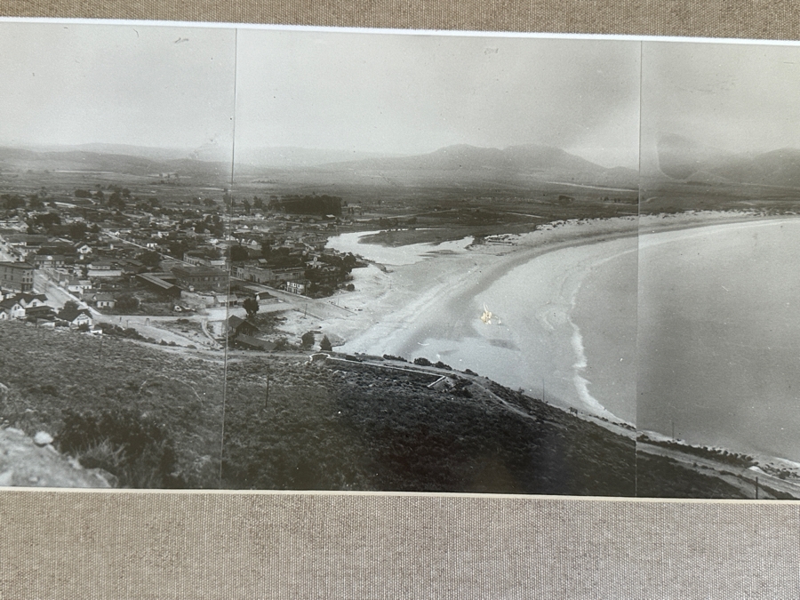 Antique 1926 Panoramic Photograph Of Ensenada, Mexico 34.5 X 8 Framed 43 X 16.5 [Photo 5]