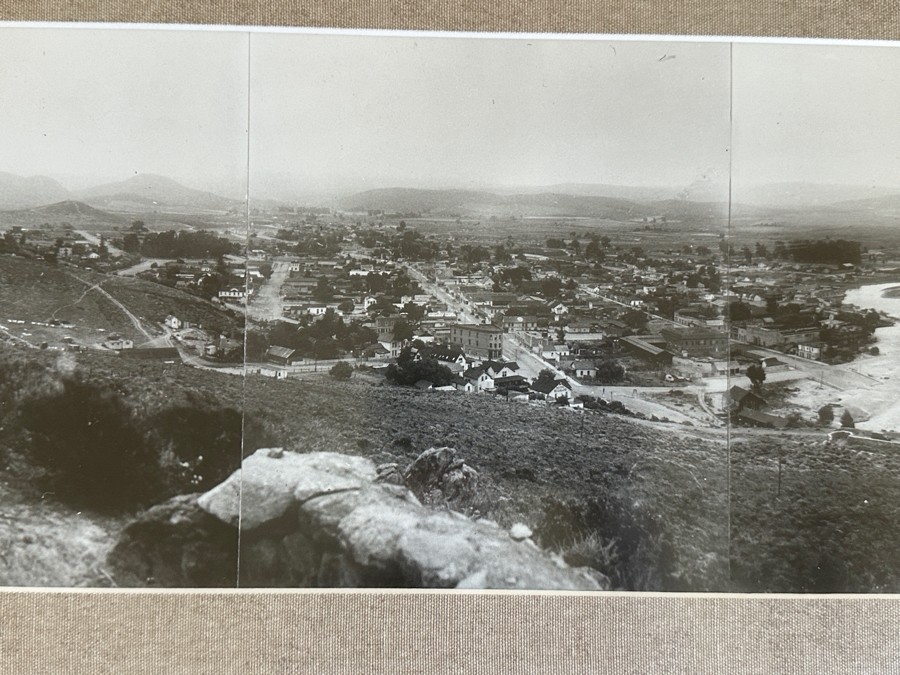 Antique 1926 Panoramic Photograph Of Ensenada, Mexico 34.5 X 8 Framed 43 X 16.5 [Photo 6]