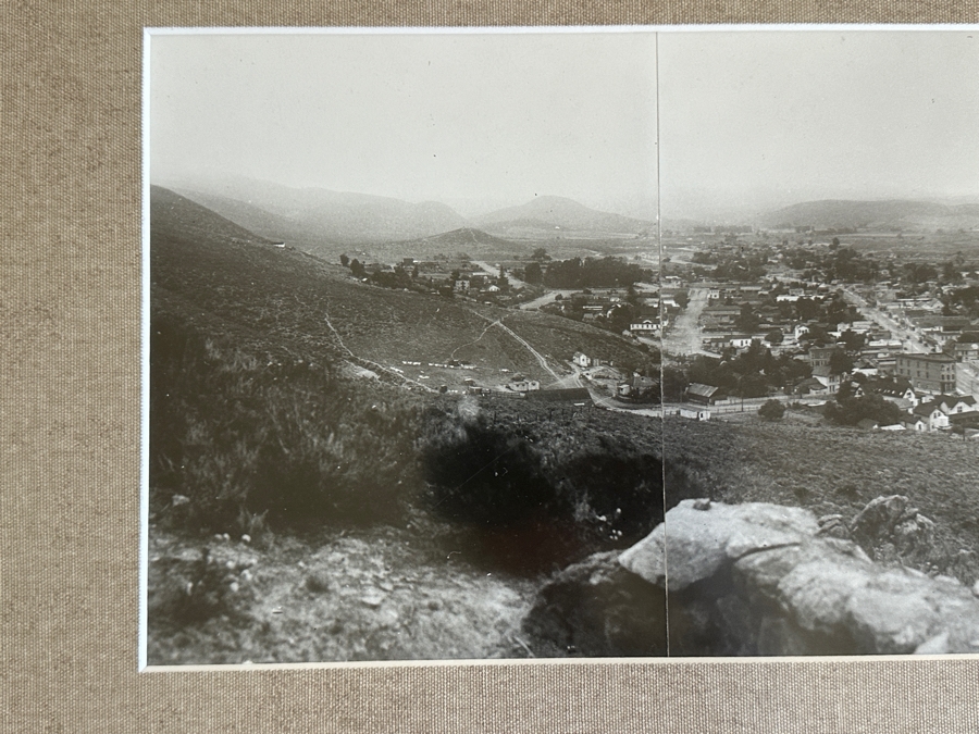 Antique 1926 Panoramic Photograph Of Ensenada, Mexico 34.5 X 8 Framed 43 X 16.5 [Photo 7]