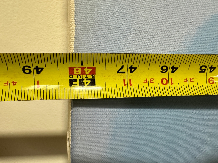 Just Added - Michaels Original Diptych Modern Expressionist Oil Painting On Canvas Titled 'Flight Of Nature' Signed And Dated 1979 96' X 60' Appraised At $4,500 [Photo 11]