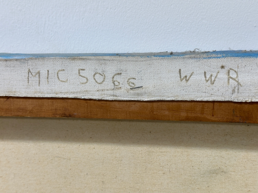 Just Added - Michaels Original Modern Expressionist Oil Painting On Canvas Titled 'Nature Blossoms' Signed And Dated 1979 72' X 48' Appraised At $4,500 [Photo 10]