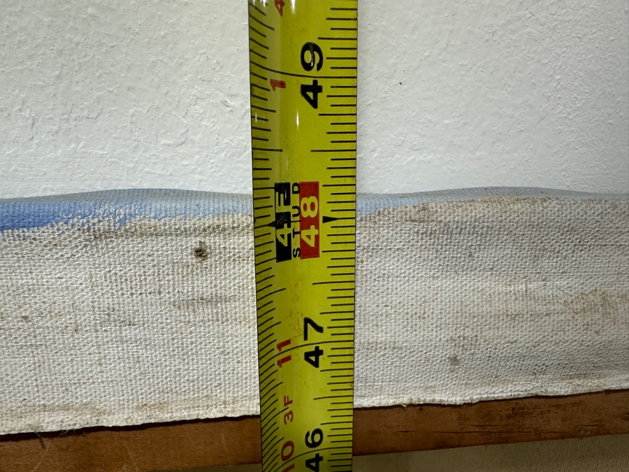 Just Added - Michaels Original Modern Expressionist Oil Painting On Canvas Titled 'Nature Blossoms' Signed And Dated 1979 72' X 48' Appraised At $4,500 [Photo 12]