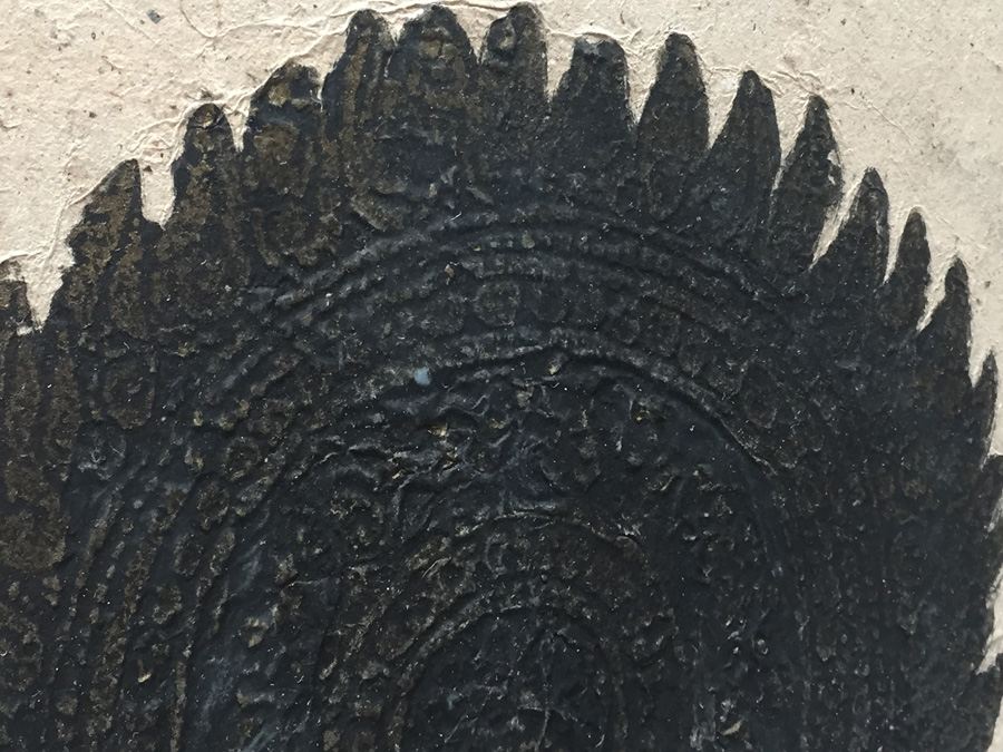 Asian Artwork in Nice Frame [Photo 4]