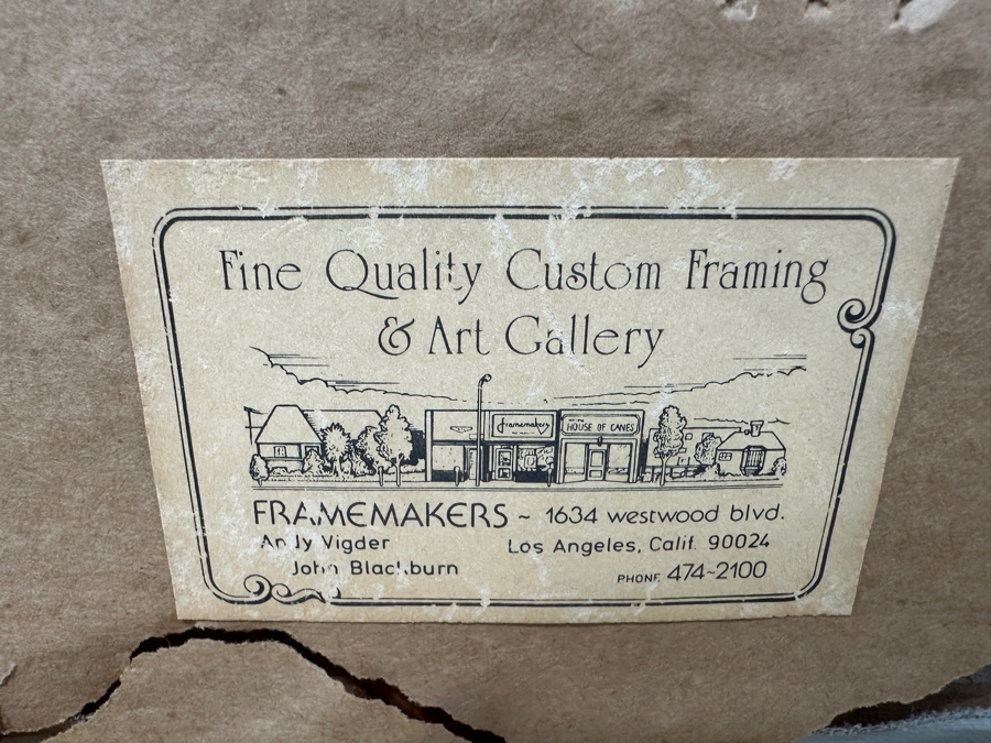 Just Added - Nancy Drosd (1918-2018, American) Original Landscape Painting On Canvas Titled 'Central Tree' 48 X 60 Appraised At $3,950 [Photo 10]