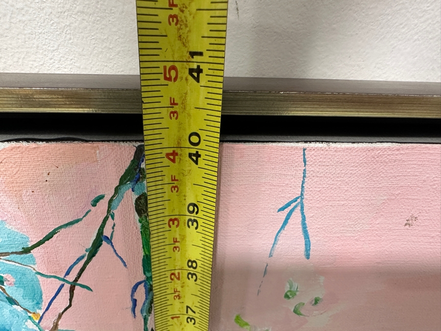 Just Added - Nancy Drosd (1918-2018, American) Original Landscape Painting On Canvas Titled 'Central Park (NYC)' 30 X 40 Appraised At $4,250 [Photo 9]