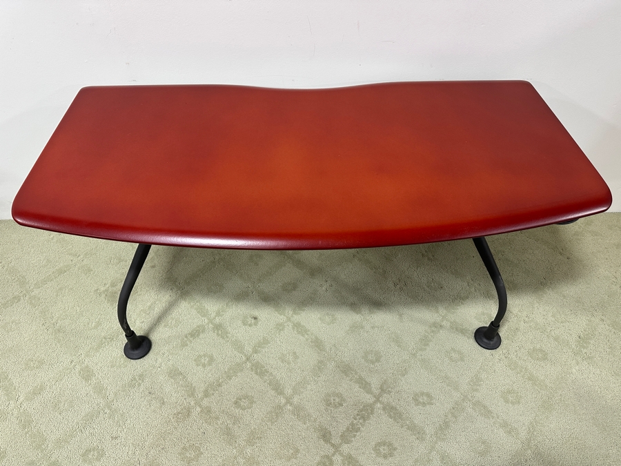 Just Added - Herman Miller Kiva Wing Table Designed By Eric Chan With Matching Herman Miller Adjustable Keyword Stand Desk Measures 60W (Not Including Wings) X 30D X 29H Estimate $2,000 [Photo 10]