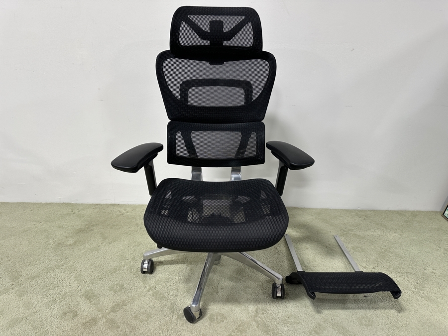 Just Added - OdinLake Flex Mesh Ergonomic Office Chair With Foot Rest Retails $800 [Photo 3]
