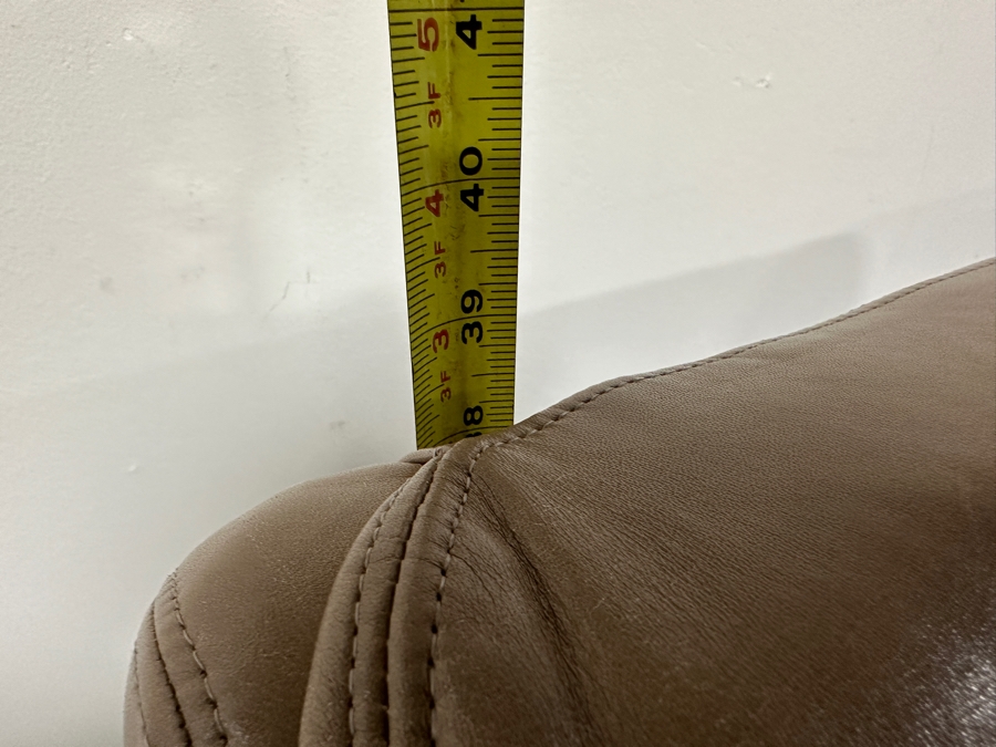 Just Added - Pair Of Thayer Coggin Leather Recliner Chairs 35W X 36D X 38H [Photo 15]