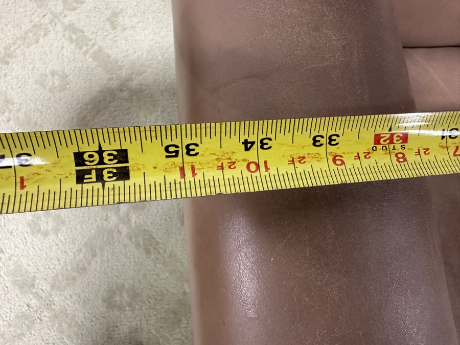 Just Added - Pair Of Thayer Coggin Leather Recliner Chairs 35W X 36D X 38H [Photo 14]