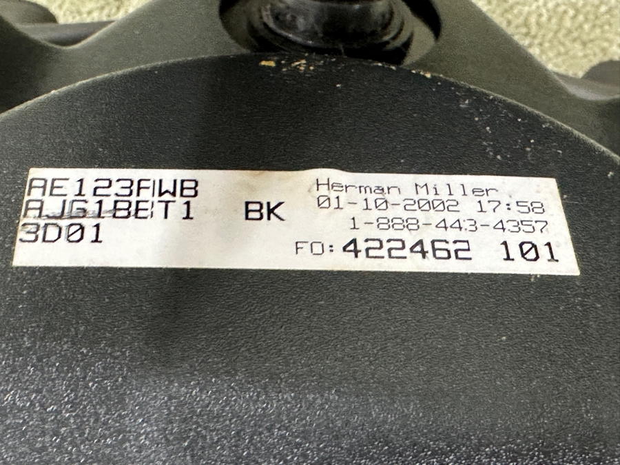 Just Added - Herman Miller Aeron Chair Retails $999 [Photo 7]