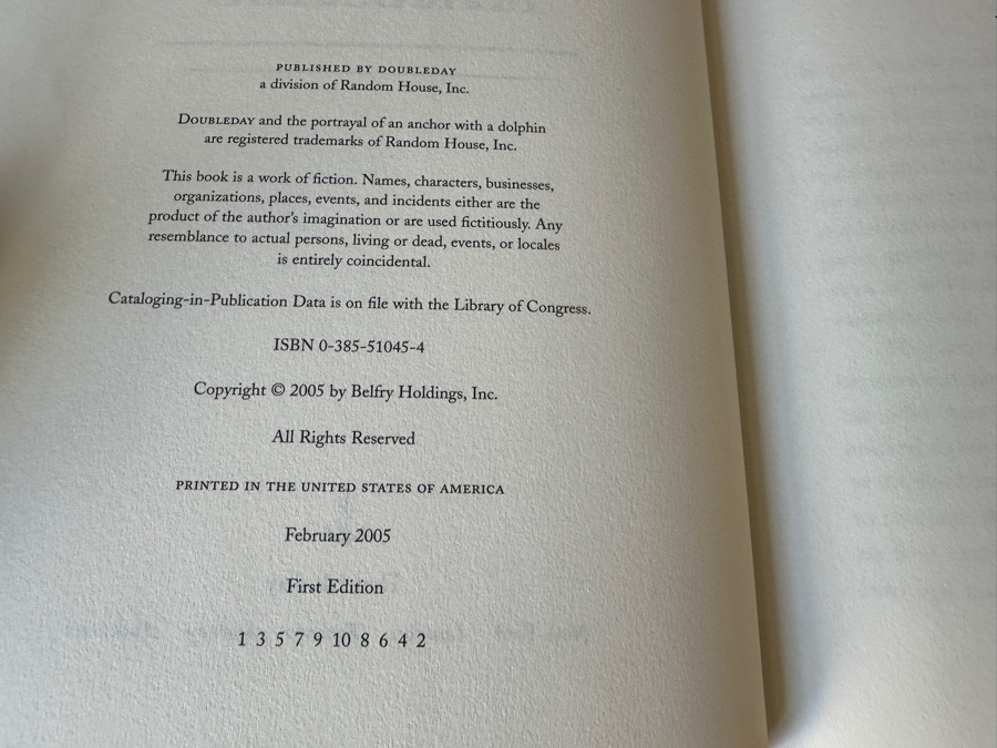 Just Added - Hardcover Book Lot Featuring First Edition Books By John Grisham [Photo 5]