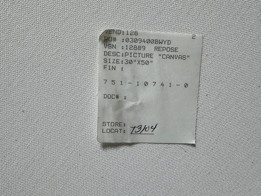 Just Added - Victor Klauss Signed Limited Edition Giclee Canvas Print Titled 'Repose' 50 X 30 [Photo 8]