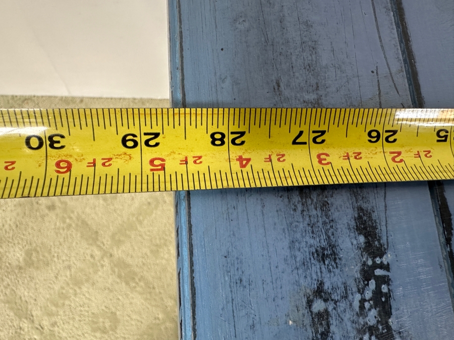 Just Added - Stanley Furniture 3-Drawer Nightstand Painted Blue 28.5W X 18.5D X 29.5H [Photo 7]