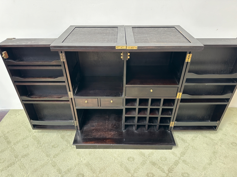 Just Added - Z Gallerie Home Bar / Wine Cabinet 39W X 22D X 42H [Photo 4]