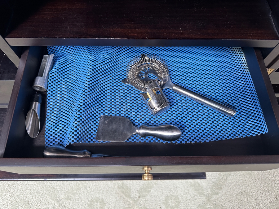 Just Added - Z Gallerie Home Bar / Wine Cabinet 39W X 22D X 42H [Photo 6]