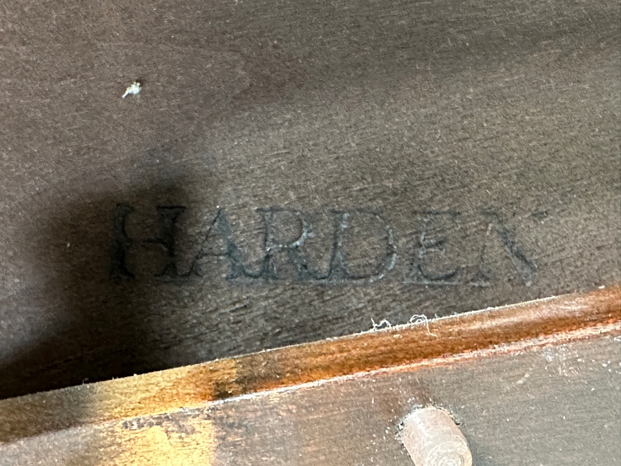 Just Added - Harden Queen Anne Wooden Single Pull Out Drawer Wine Tea Table 12W X 12D X 26H [Photo 7]