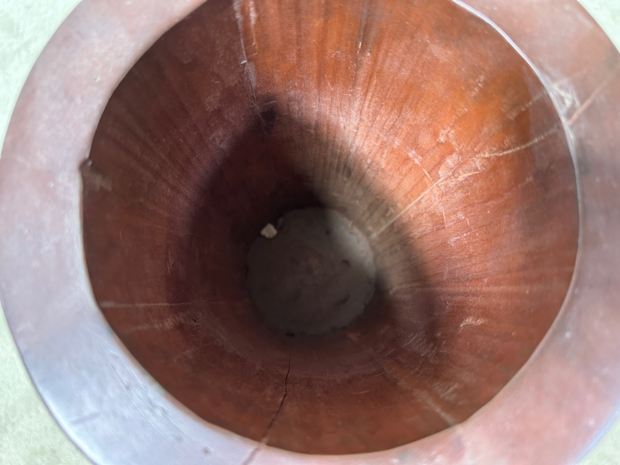 Just Added - Turned Wooden Floor Vase 36H [Photo 11]