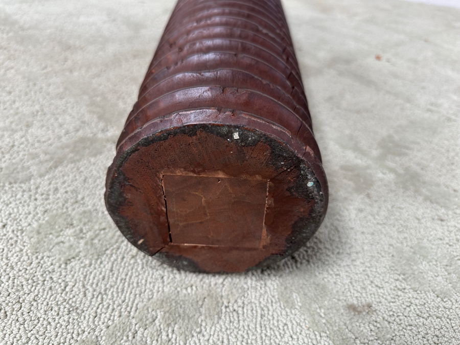 Just Added - Turned Wooden Floor Vase 36H [Photo 10]