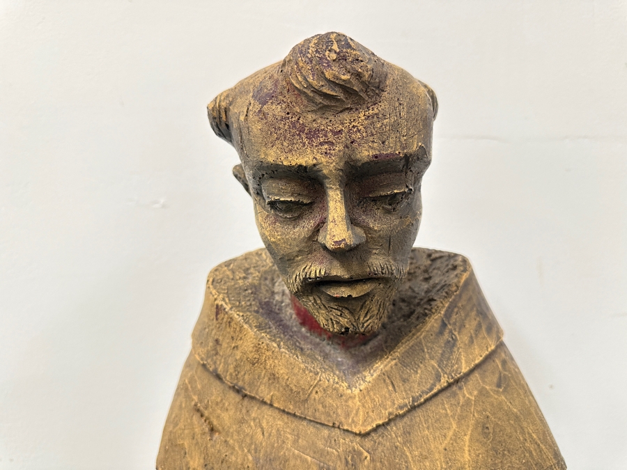 Just Added - Saint Francis Of Assisi Resin Sculpture 41.5'H [Photo 5]