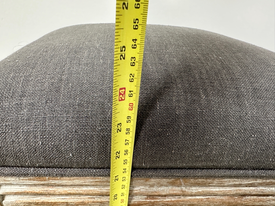 Just Added - Upholstered Wooden Stool 16W X 16D X 25H [Photo 6]