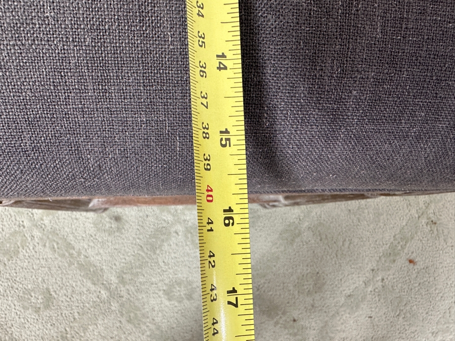 Just Added - Upholstered Wooden Stool 16W X 16D X 25H [Photo 5]