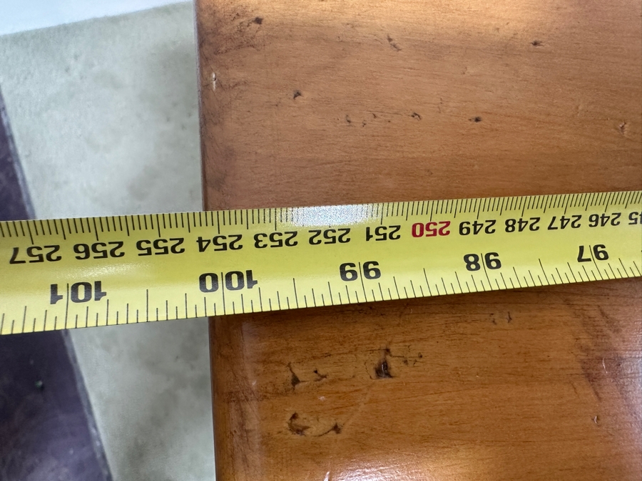 Just Added - Antique Pine Farm Dining Table 100'W X 26'D X 30'H [Photo 12]