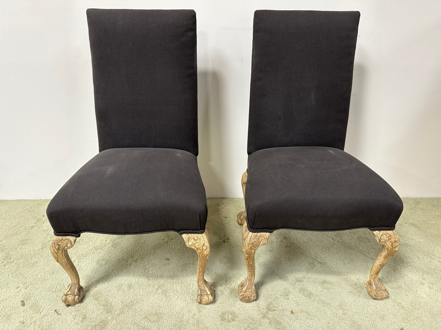 Just Added - Pair Of Ball & Claw Side Chairs [Photo 2]
