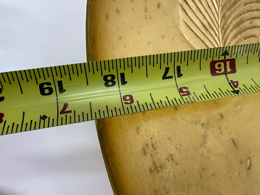 Just Added - Round Gold Leaf Footed Centerpiece Bowl 18.5W X 6H [Photo 7]