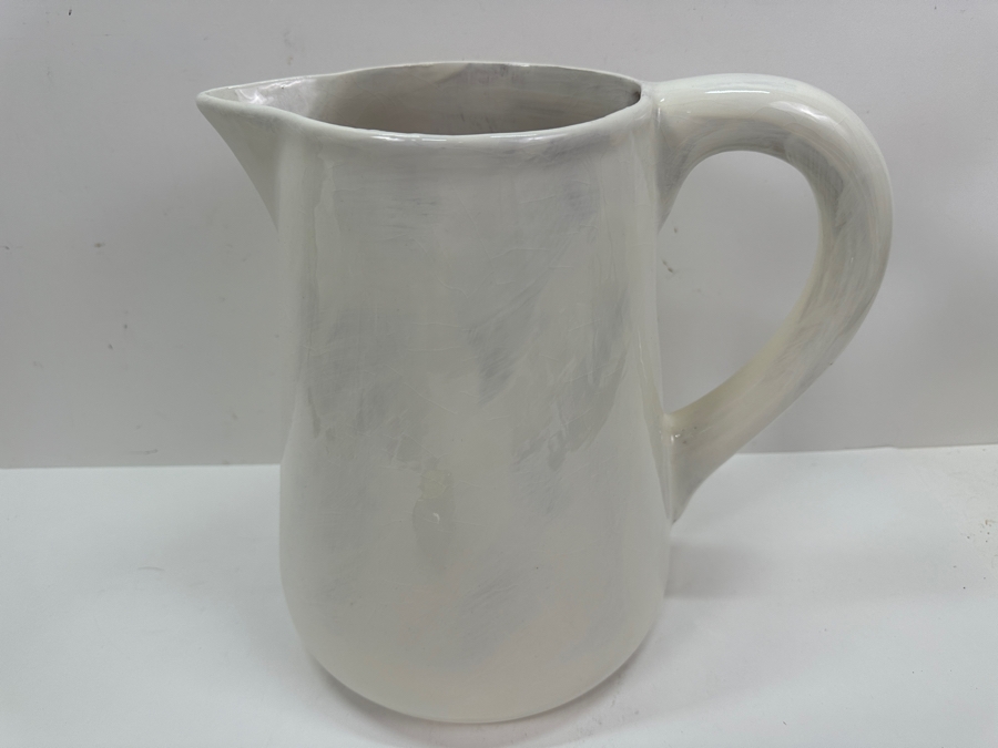 Just Added - Large Arhaus Delgado Pitcher Made In Portugal 12'H Retails $69 [Photo 3]