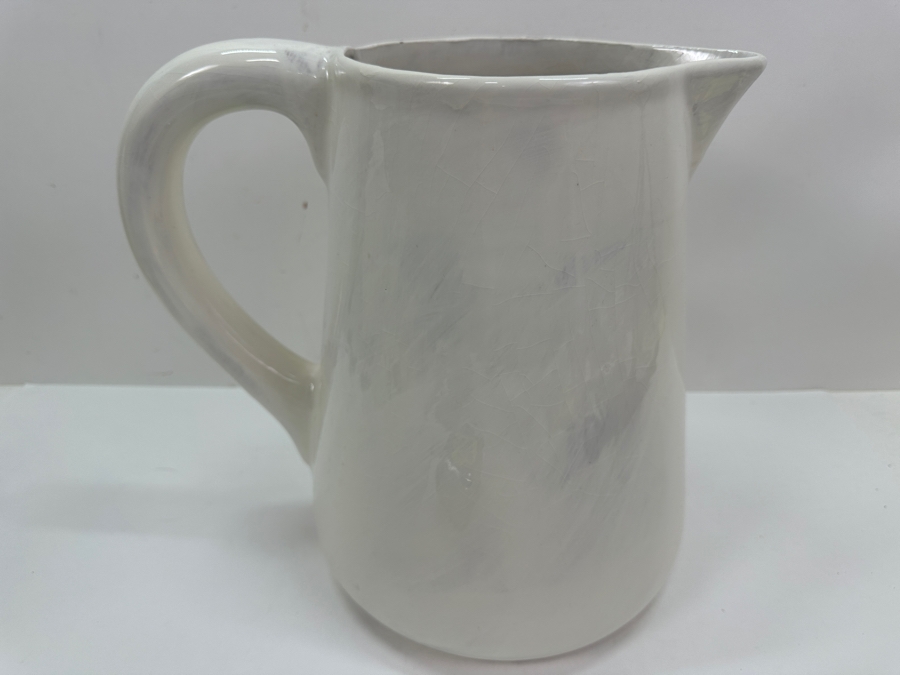 Just Added - Large Arhaus Delgado Pitcher Made In Portugal 12'H Retails $69 [Photo 4]