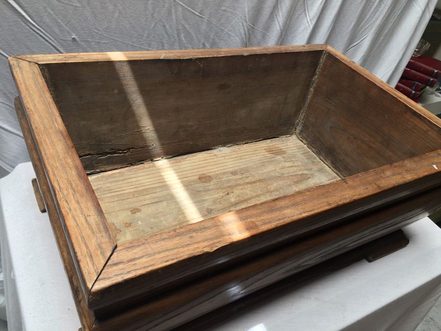 Japanese Temple Incense Burner Wooden Box - Turn of the Century [Photo 5]