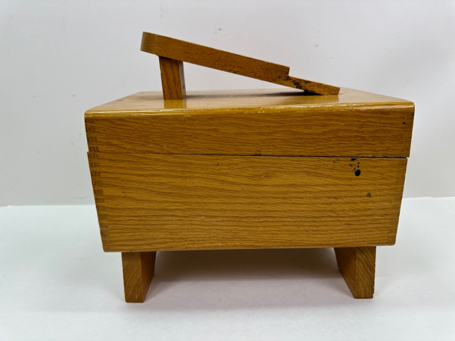 Just Added - Vintage Wooden Shoe Shine Box By Griffin Shinemaster With Supplies [Photo 3]