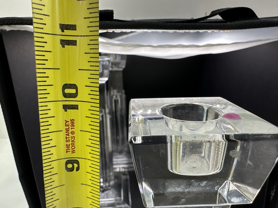 Just Added - (4) Vintage Waterford Crystal Metropolitan Candlesticks 10'H [Photo 3]