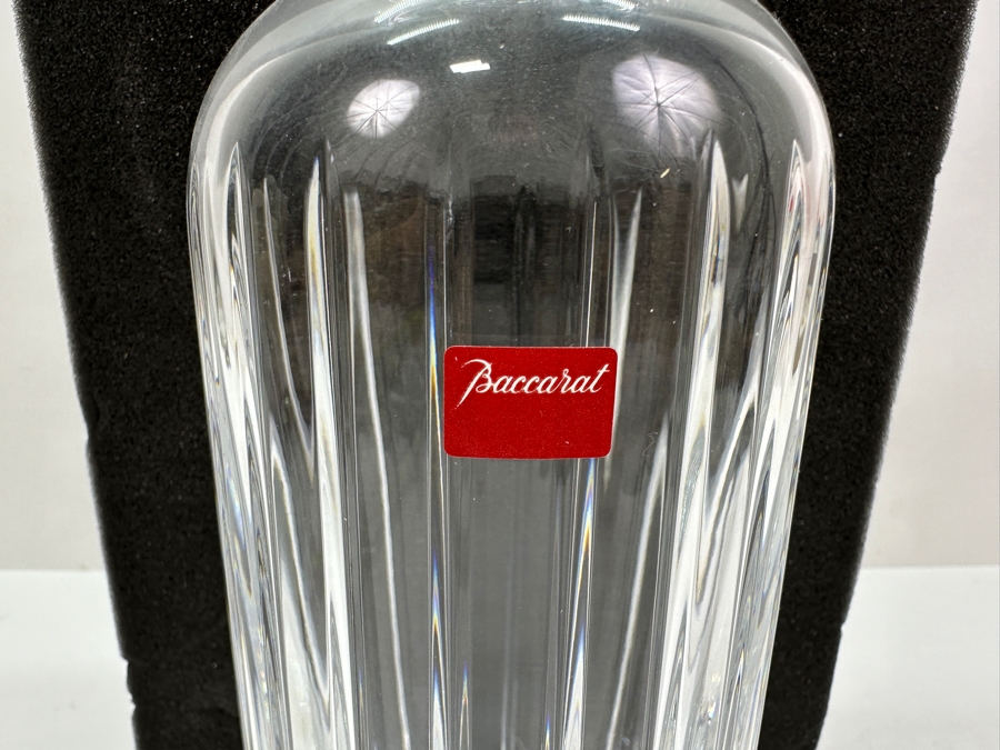 Just Added - New Baccarat Crystal Harmonie Decanter & Stopper 12.5'H - Replacements Value $699 [Photo 3]