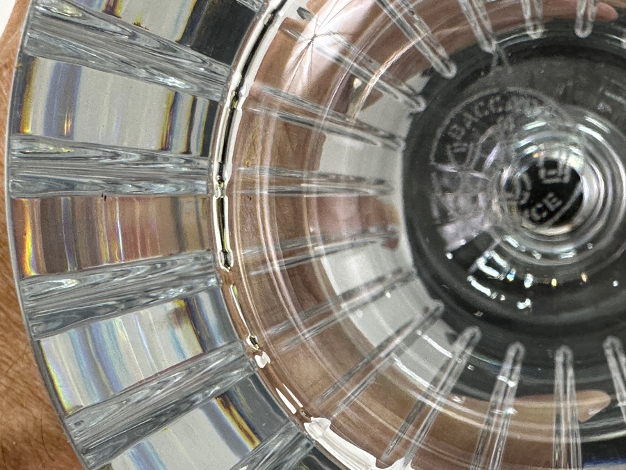 Just Added - New Baccarat Crystal Harmonie Decanter & Stopper 12.5'H - Replacements Value $699 [Photo 5]