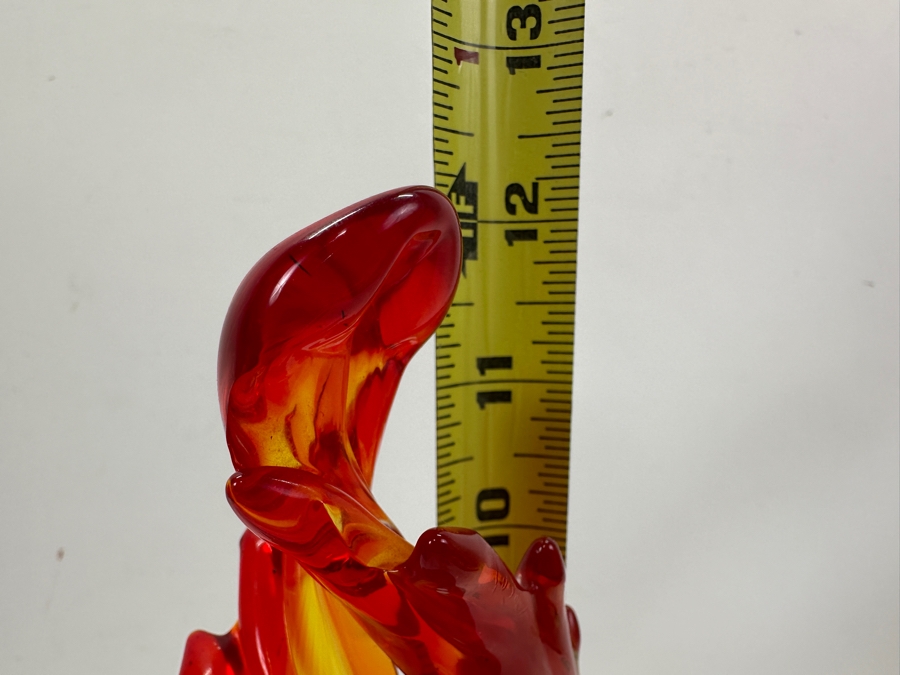 Just Added - Vintage Murano Italy Venezia Glass Fish Sculpture 12'H [Photo 9]