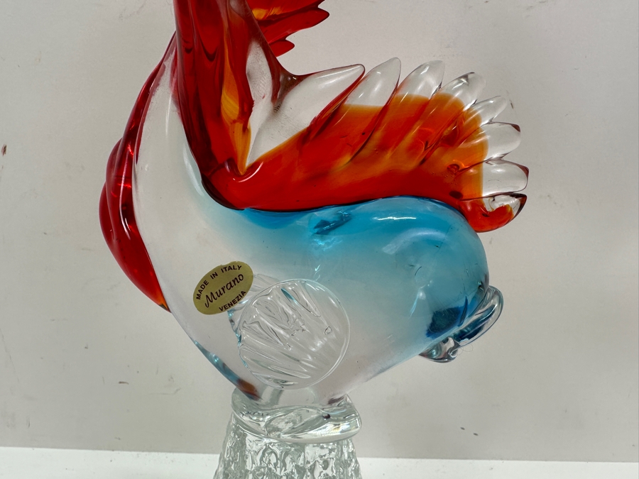 Just Added - Vintage Murano Italy Venezia Glass Fish Sculpture 12'H [Photo 4]