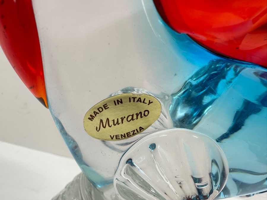 Just Added - Vintage Murano Italy Venezia Glass Fish Sculpture 12'H [Photo 3]