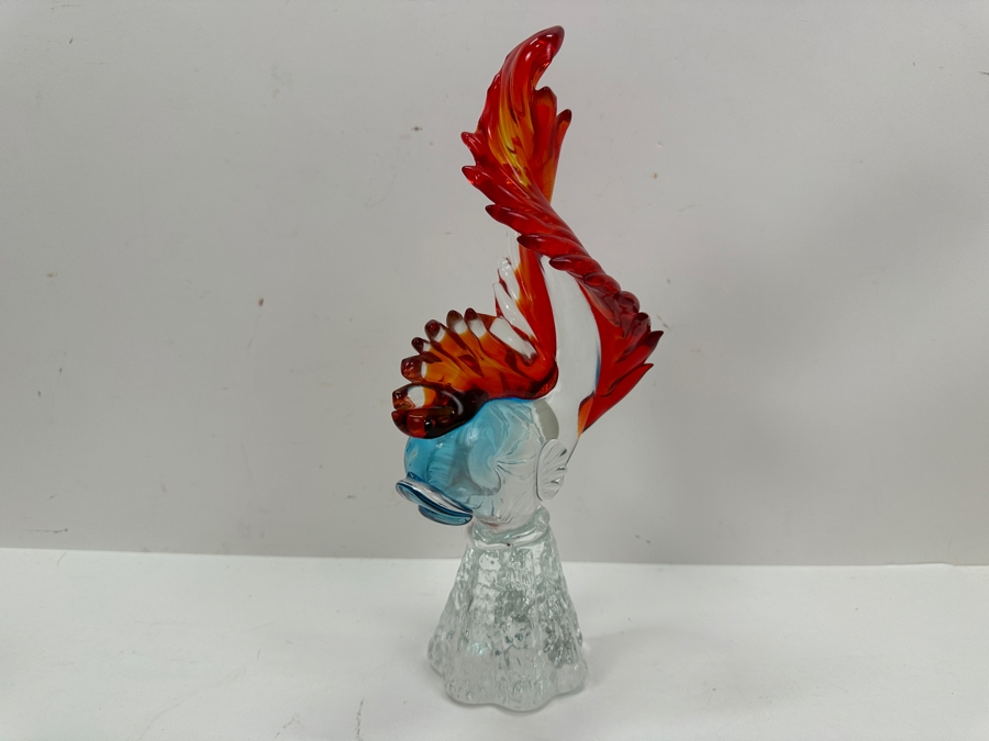 Just Added - Vintage Murano Italy Venezia Glass Fish Sculpture 12'H [Photo 6]