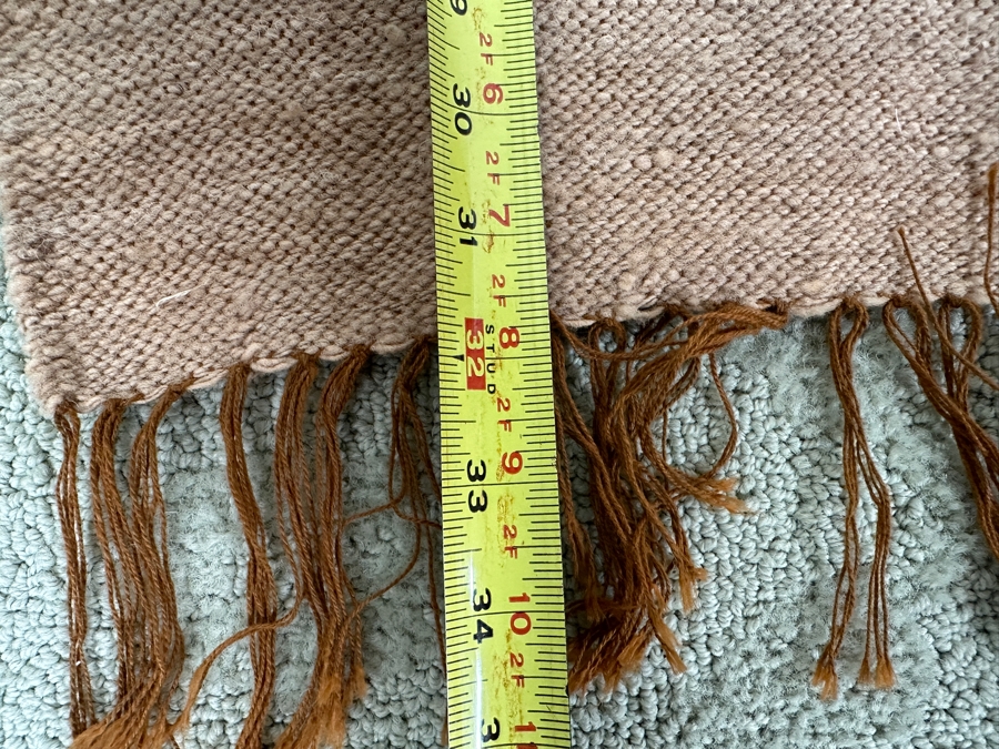 Just Added - Vintage Woven Wool Wall Tapestry Wall Hanging 23 X 32 [Photo 5]