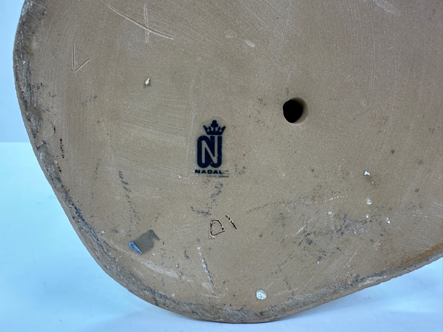 Just Added - Vintage Nadal Porcelain Figurine 10.5'H [Photo 8]