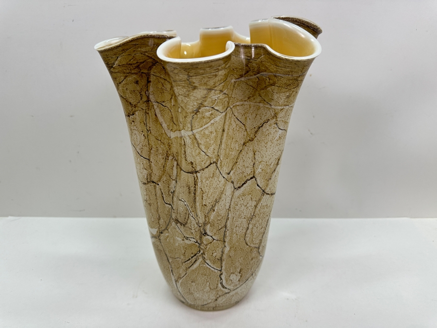 Just Added - Art Glass Vase 13'H [Photo 3]